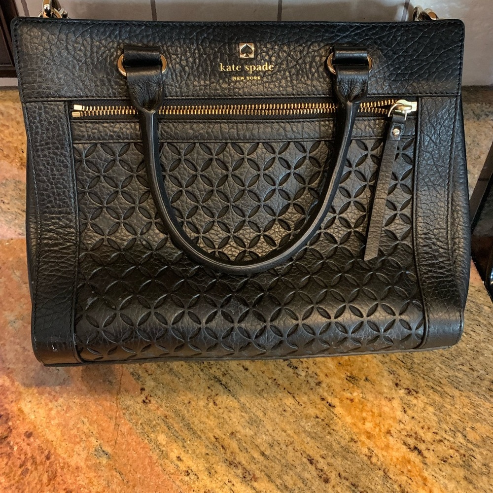 NWOT Black Kate Spade shoulder and crossbody bag